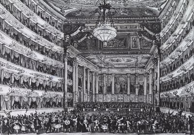 La Scala, Milano av Italian School