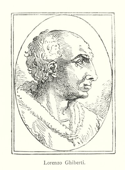 Lorenzo Ghiberti (gravering) av Italian School