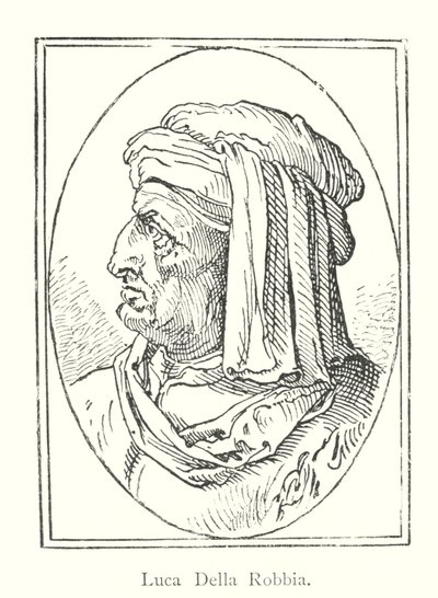 Luca Della Robbia (gravering) av Italian School