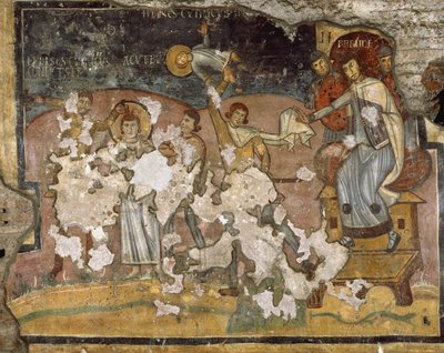 Martyrium av Saint Julietta og hennes sønn Saint Quiricus av Italian School