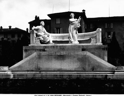Monument til Gaetano Donizetti (marmor) av Italian School