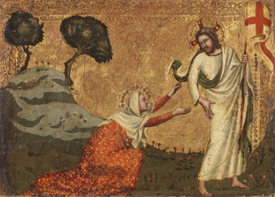 Noli me tangere, 1350-75 av Italian School