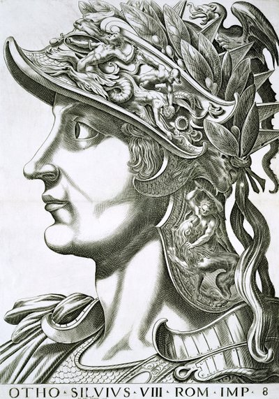 Otho (32–69 e.Kr.), 1596 av Italian School