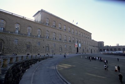 Palazzo Pitti, påbegynt ca. 1457 av Italian School
