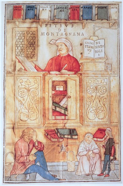 Petrus de Montagnana, illustrasjon fra 