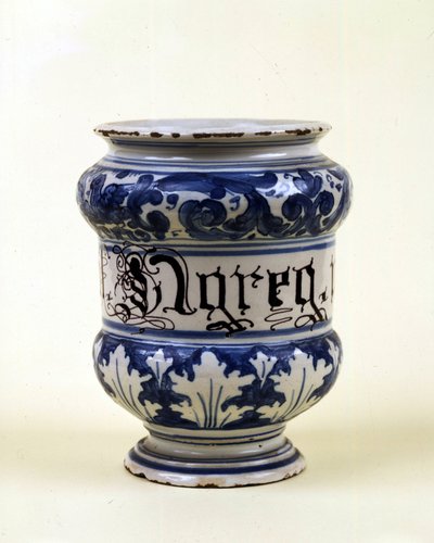Apotek vase: albarella. Museum for vitenskap og teknologi, Milano. av Italian School