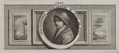 Portrett av Alessandro Gherardini av Italian School