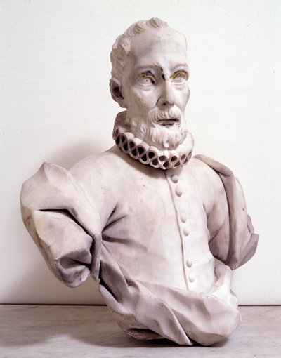 Portrett av Alessandro Giustiniani (marmorskulptur av Italian School