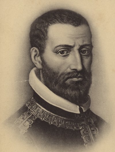 Portrett av Giovanni Pierluigi da Palestrina av Italian School