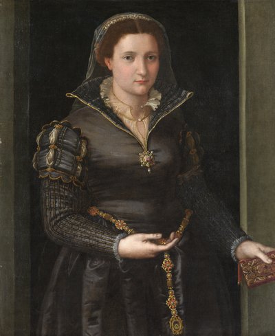 Portrett av Isabella fra "Medici av Italian School