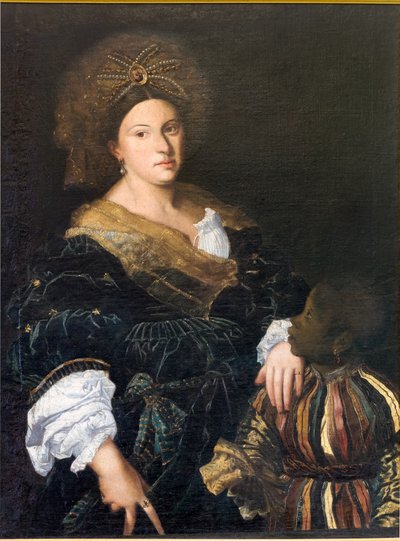 Portrett av Laura Dianti av Italian School
