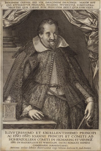 Portrett av prins John av Hohenzollern-Sigmaringen av Italian School