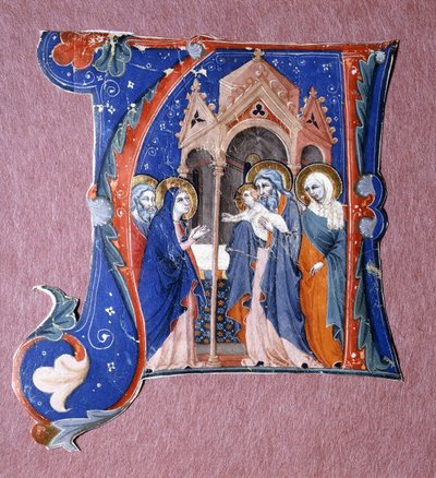 Presentasjon av Kristus i templet, ca. 1340 av Italian School