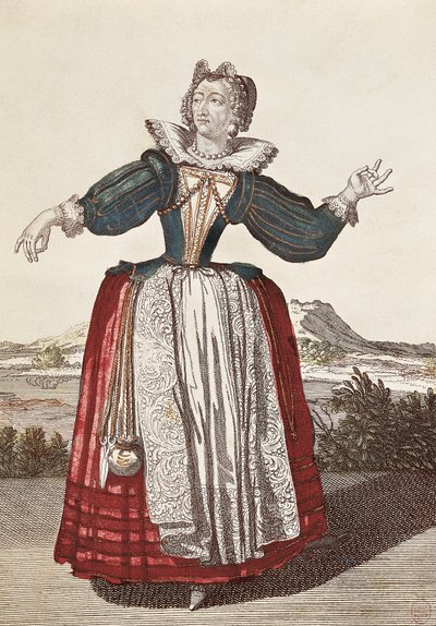 Radegonda, karakter av Commedia dell