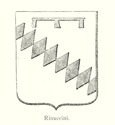 Rinuccini (gravering) av Italian School