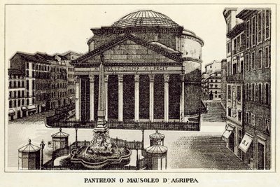 Roma: Pantheon eller Mausoleo D