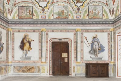 Rom til Jupiter og Merkur: Apollo og Diana av Italian School
