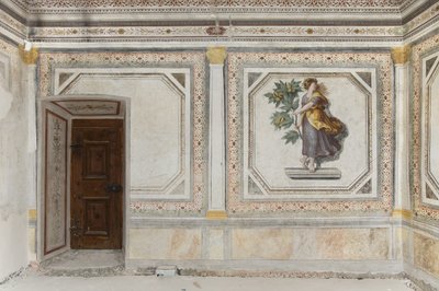 Room of the Music (fresko) av Italian School