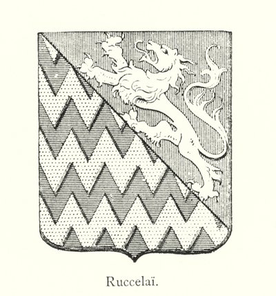 Ruccelai (gravering) av Italian School