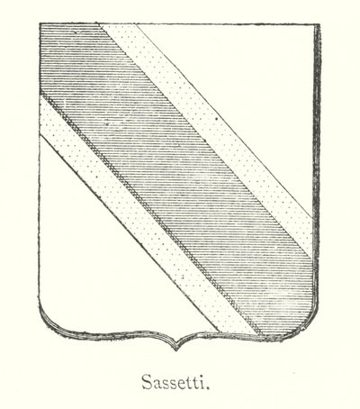Sassetti (gravering) av Italian School