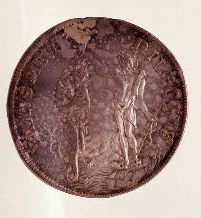 Sølv piastra fra Firenze, regjering av Cosimo III av Medici (1642-1723) av Italian School