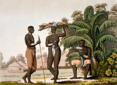 Sørøstkysten: Cafere nation, 1820-30-tallet av Italian School