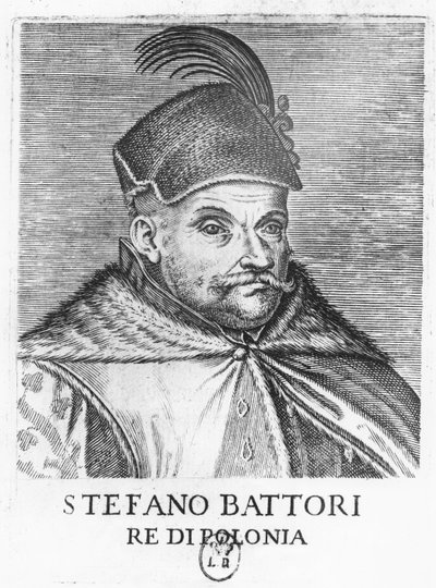 Stephen Báthory (gravering) av Italian School