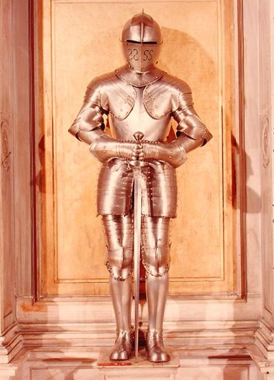 rustning som tilhører Henri IV (1553-1610) ca. 1600 (jern) av Italian School