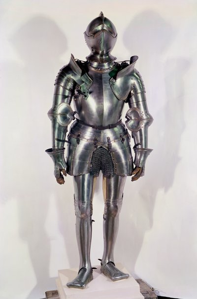 rustning antatt å ha tilhørt Chevalier Bayard (1475-1524), ca. 1510 (metall) av Italian School