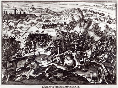Beleiringen av Wien i 1683 av Italian School