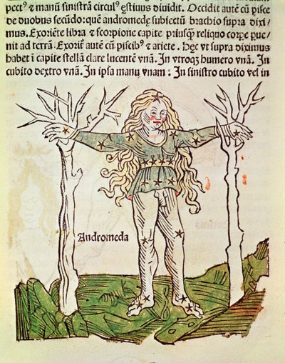 The Constellation of Andromeda, en illustrasjon fra 