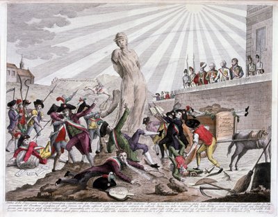 Directoire under den franske revolusjonen 1789-94 av Italian School