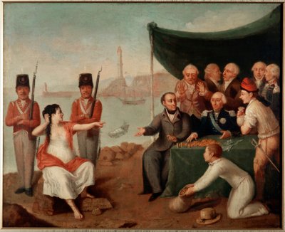 Ligurias uavhengighet, 1815 av Italian School