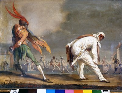 De italienske maskene til Commedia dell
