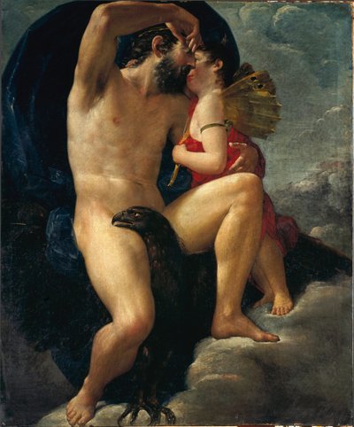 The Kiss of Jupiter (maleri av Italian School