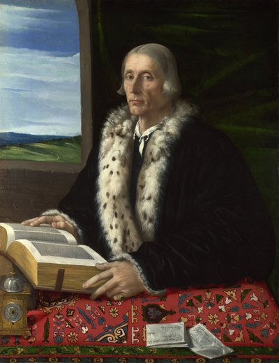 Protonotaren Giovanni Giuliano av Italian School