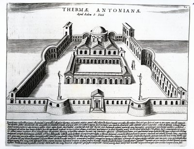 Thermae Antonianae av Italian School