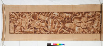 Three Drawings after the Antique, ca. 1750 (penseltegning forhøyet i brun vask over svak angivelse i svart kritt) av Italian School