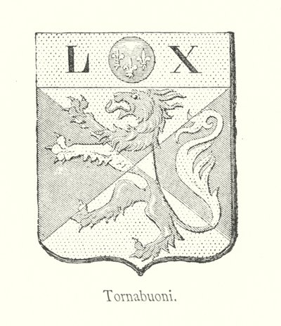 Tornabuoni (gravering) av Italian School