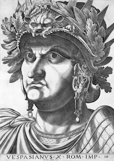Vespasian (9–79 e.Kr.), 1596 av Italian School