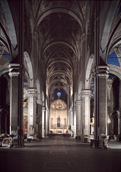 Utsikt over Lucca katedral av Italian School