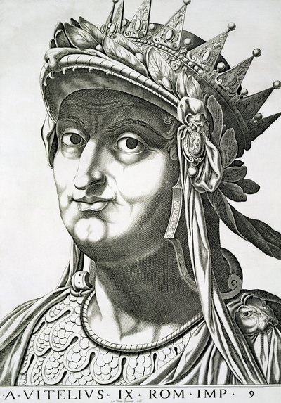 Vitellius (15-69 e.Kr.), 1596 av Italian School