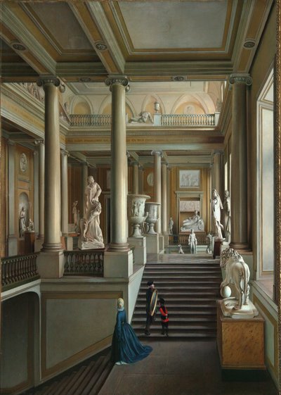 Hovedtrappen til kunstakademiet i St. Petersburg