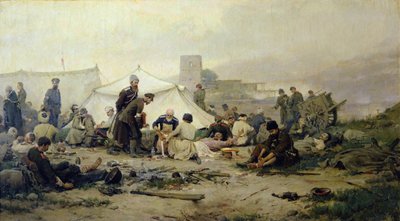 Påkledningsstasjon av Ivan Alexeyevich Vladimirov