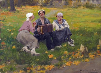 Gruppe bolsjeviker av Ivan Alexeyevich Vladimirov