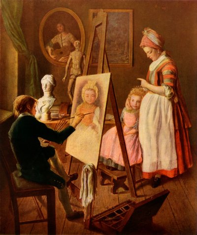 Den unge maleren, 1760-tallet, 1965. av Ivan Ivanovic Firsov