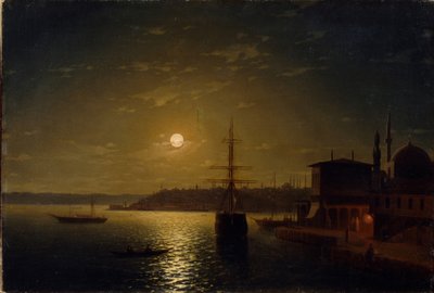 Gullhorn. Tyrkia, etter 1845 av Ivan Konstantinovich Aivazovsky