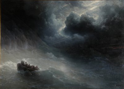 Rage Of Elements av Ivan Konstantinovich Aivazovsky