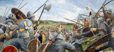 Slaget ved Hastings, 1066, c1990-2010 av Ivan Lapper