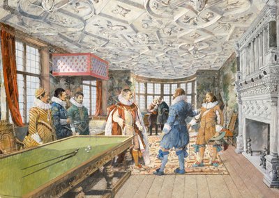 Kirby Hall, tidlig på 1600-tallet, c1990-2010 av Ivan Lapper
